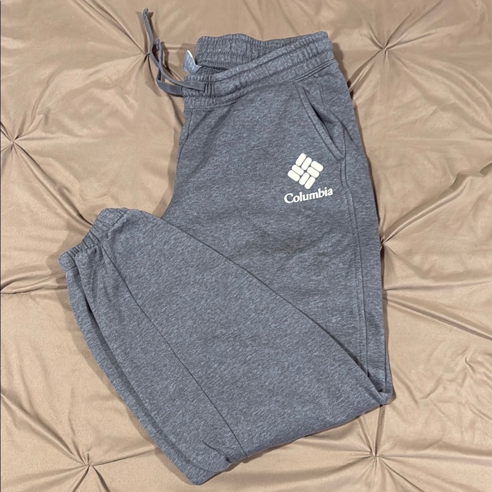 Columbia Gray Jogger Sweatpants Relaxed Fit